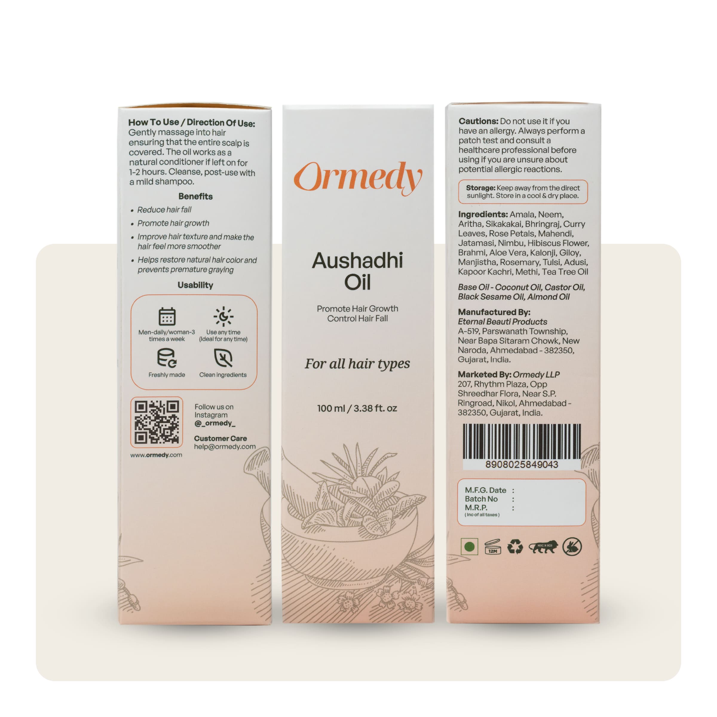 Aushadhi Real Herb Oil